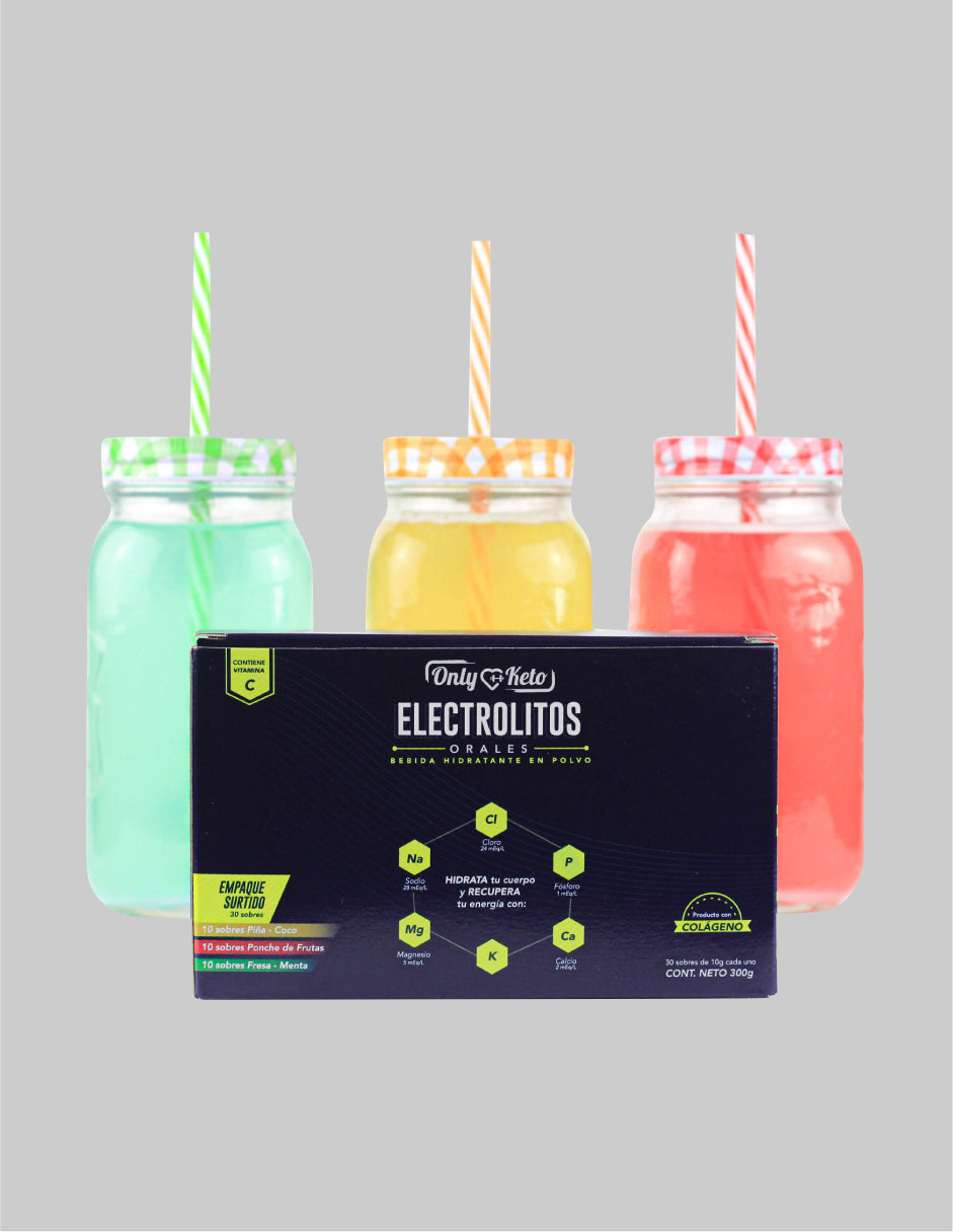 ELECTROLITOS ORALES  ONLY KETO