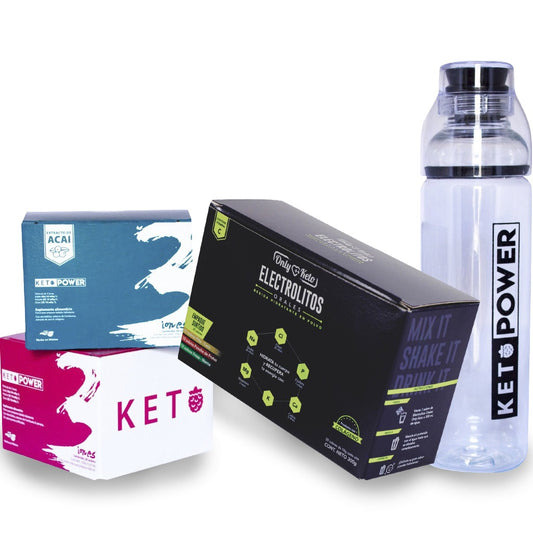 KETO POWER - Paquete 2 Sabores + Electrolitos Only Keto