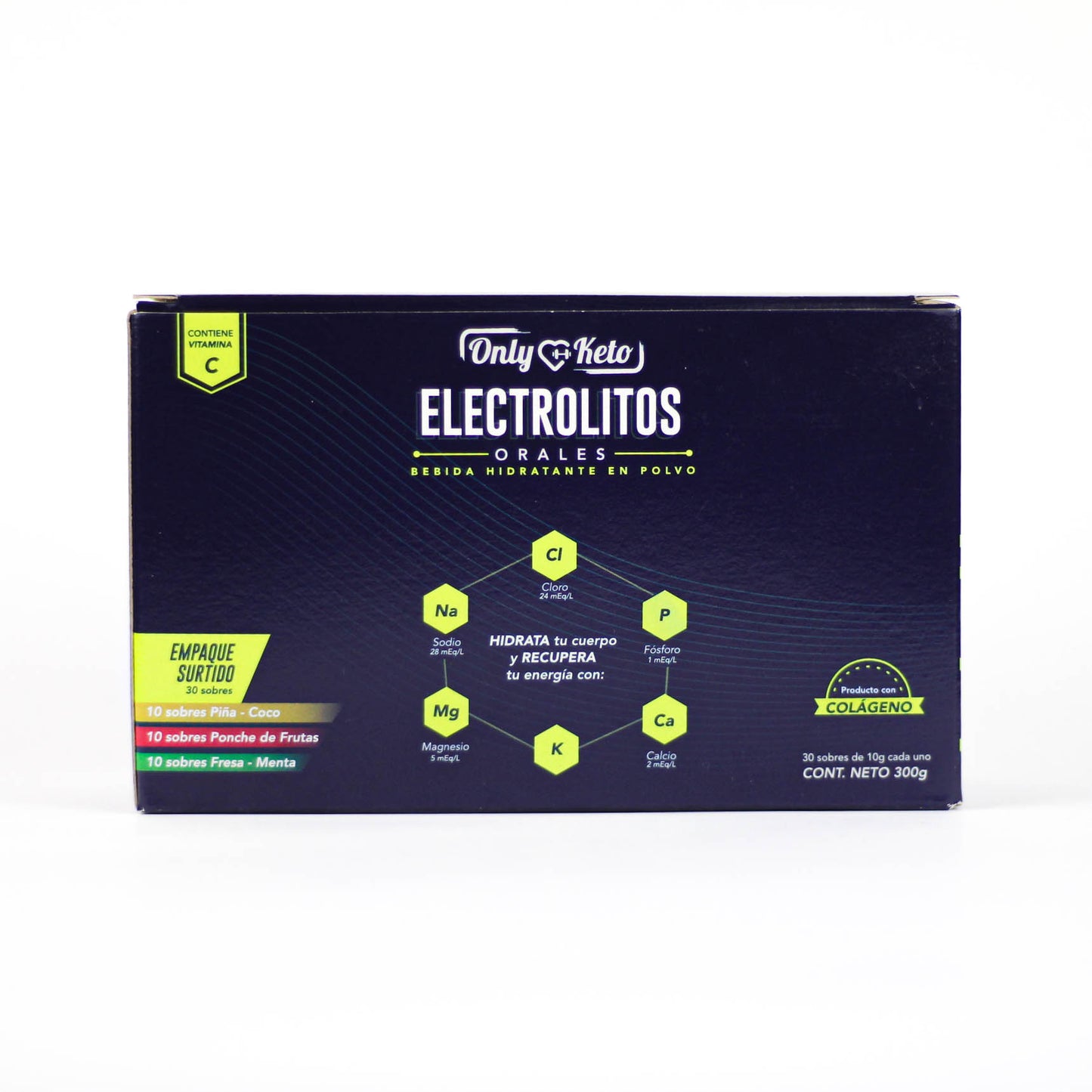 ELECTROLITOS ORALES  ONLY KETO